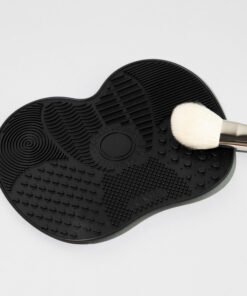 KILIMĖLIS MAKIAŽO ŠEPETĖLIAMS PLAUTI JUODAS