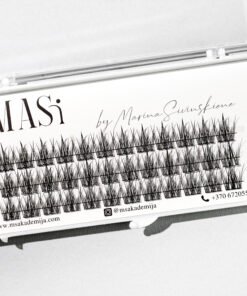 искусственные ресницы в пучках