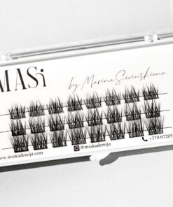 искусственные ресницы в пучках