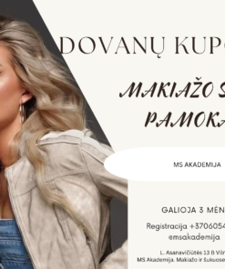 ПОДАРОЧНЫЙ СЕРТИФИКАТ: УРОК МАКИЯЖА ДЛЯ СЕБЯ