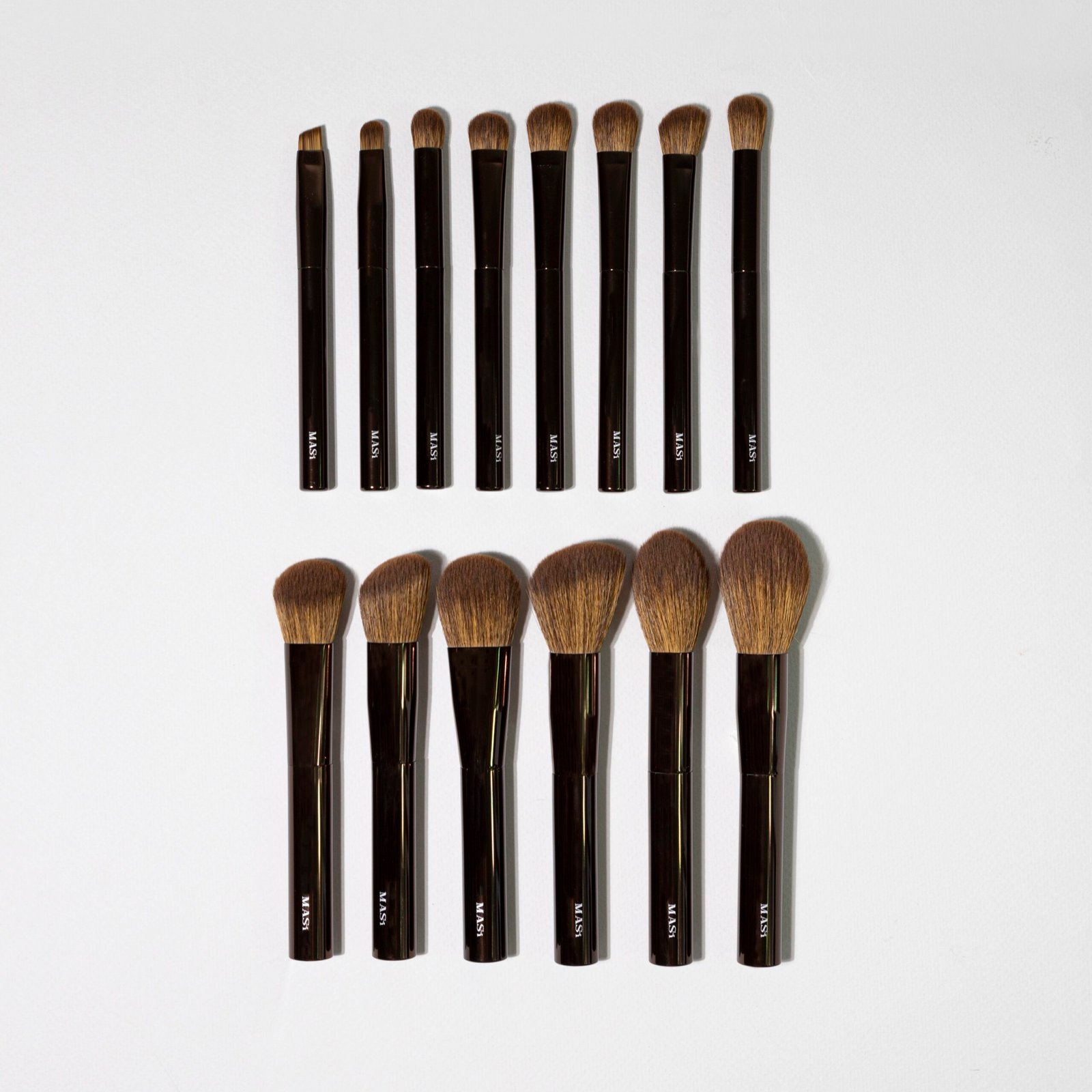 DOVANŲ RINKINYS: Makiažo šepetelių rinkinys Masi Glam pro + Muilas teptukams plauti - Image 2